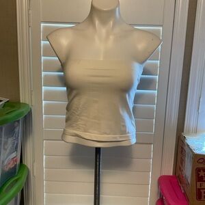 Chic Cream Tube Top